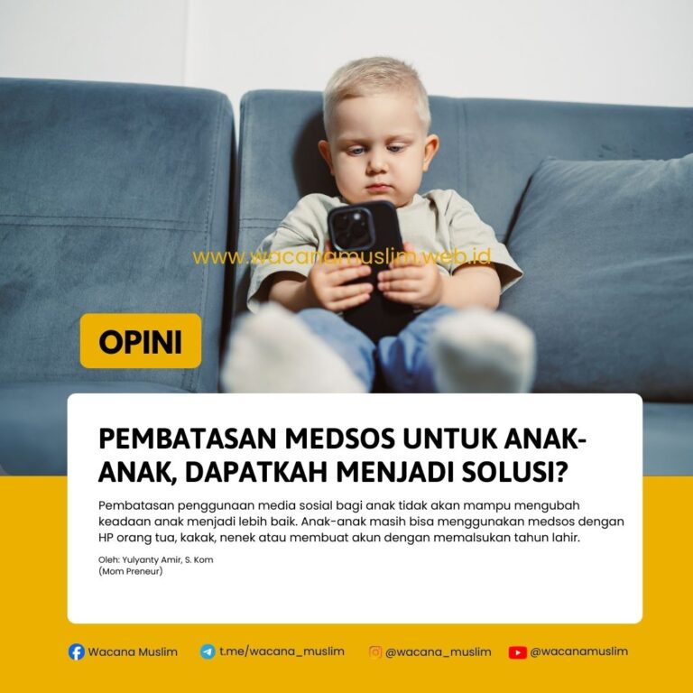 Pembatasan Medsos untuk Anak-anak, Dapatkah Menjadi Solusi?